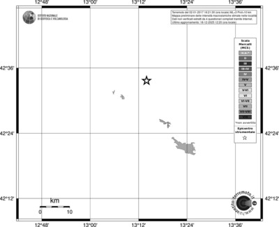 Mappa MCS - territori località