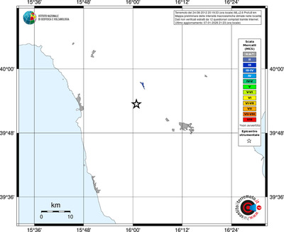 Mappa MCS - territori località
