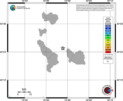 Mappa MCS - territori comuni