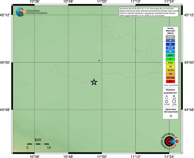 Mappa MCS - località