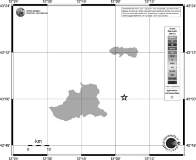 Mappa MCS - territori comuni