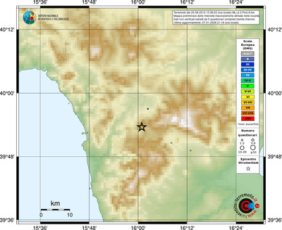 Mappa EMS - località