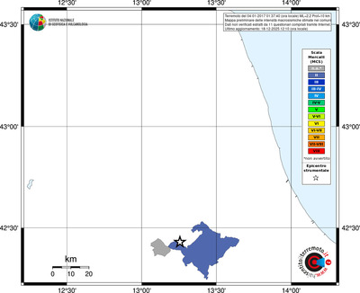 Mappa MCS - territori comuni