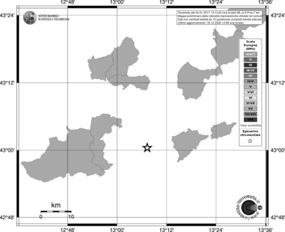 Mappa EMS - territori comuni