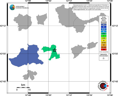 Mappa MCS - territori comuni