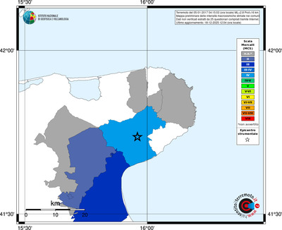 Mappa MCS - territori comuni