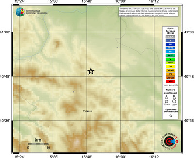 Mappa EMS - località