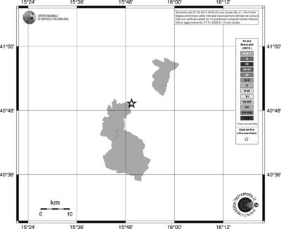 Mappa MCS - territori comuni