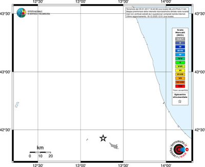 Mappa MCS - territori località