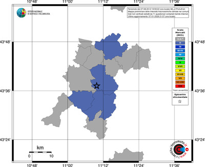 Mappa MCS - territori comuni