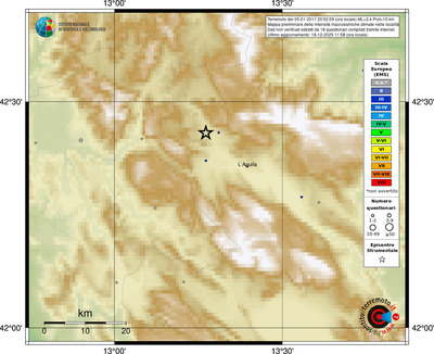 Mappa EMS - località