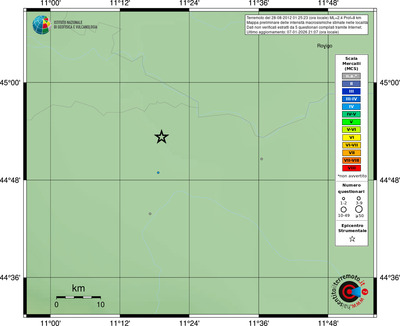 Mappa MCS - località