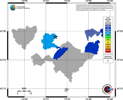Mappa MCS - territori comuni