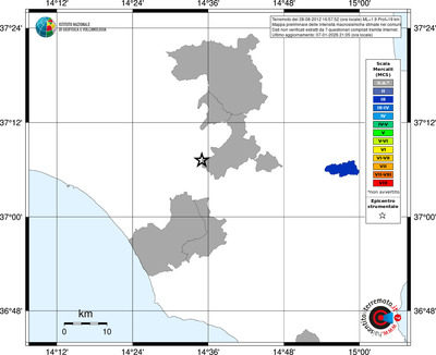 Mappa MCS - territori comuni