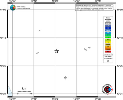 Mappa EMS - territori località