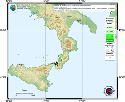 Mappa comuni con almeno 3 questionari
