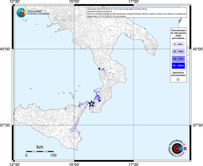 Mappa territorio comunale con almeno 3 questionari