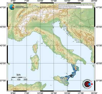 Area di invio delle email agli iscritti