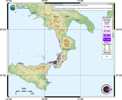 Mappa comuni con almeno 3 questionari