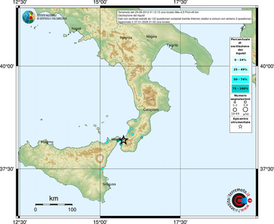 Mappa comuni con almeno 3 questionari