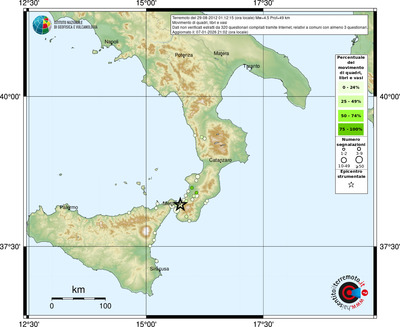 Mappa comuni con almeno 3 questionari