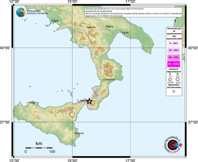 Mappa comuni con almeno 3 questionari