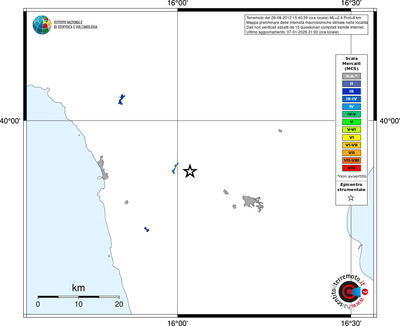 Mappa MCS - territori località