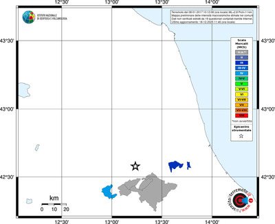 Mappa MCS - territori comuni