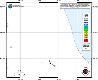 Mappa EMS - territori località