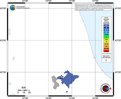 Mappa MCS - territori comuni