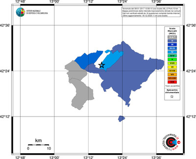 Mappa MCS - territori comuni
