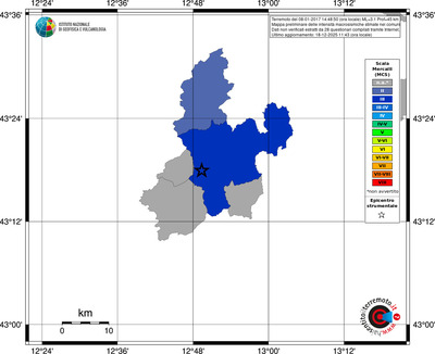 Mappa MCS - territori comuni