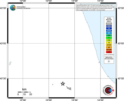 Mappa MCS - territori località