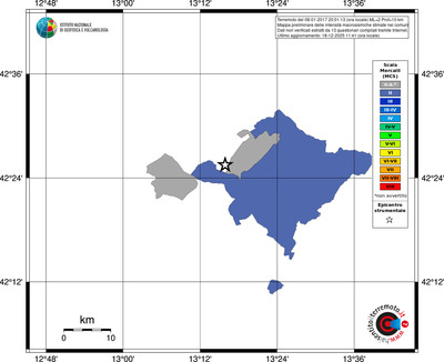 Mappa MCS - territori comuni