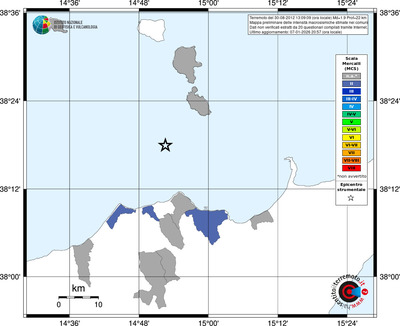 Mappa MCS - territori comuni