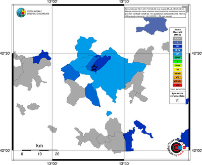 Mappa MCS - territori comuni