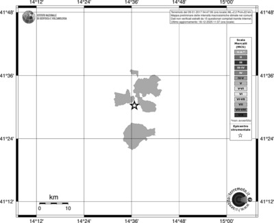 Mappa MCS - territori comuni