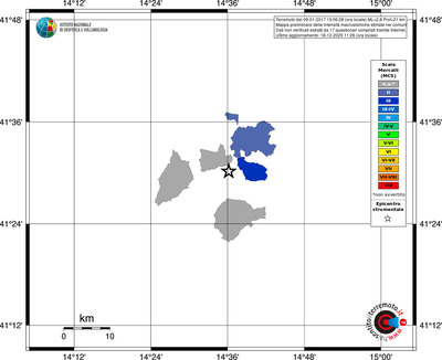 Mappa MCS - territori comuni