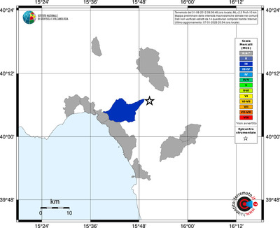 Mappa MCS - territori comuni