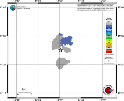 Mappa MCS - territori comuni