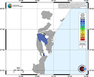 Mappa MCS - territori comuni