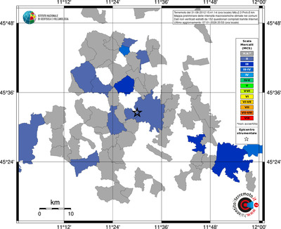 Mappa MCS - territori comuni