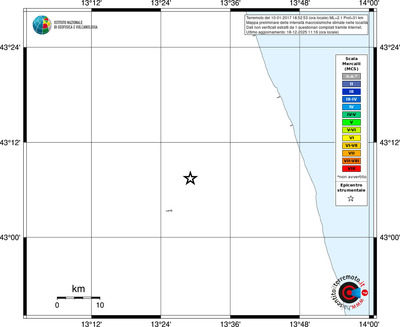Mappa MCS - territori località