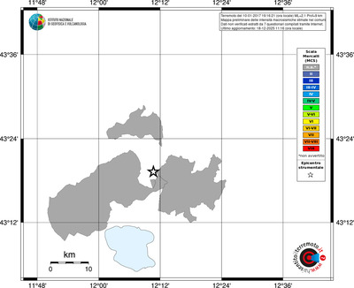 Mappa MCS - territori comuni