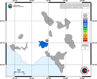 Mappa MCS - territori comuni