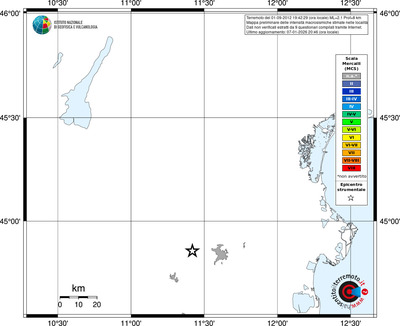 Mappa MCS - territori località