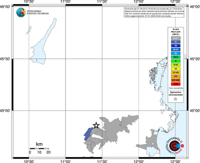 Mappa MCS - territori comuni