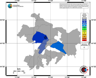 Mappa MCS - territori comuni