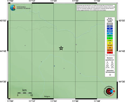 Mappa EMS - località