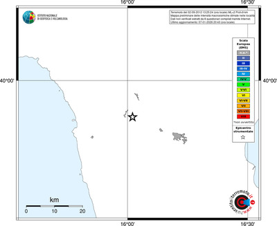 Mappa EMS - territori località